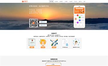 自貢黑羽網絡網頁制作案例-重慶自由找一站式服務平臺